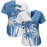 Motif de baseball authentique en noix de coco, motif hawaïen, motif arbre de Jersey, personnalisé en 3D Motif de baseball authentique en noix de coco, motif hawaïen, motif arbre de Jersey, personnalisé en 3D