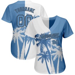 Motif de baseball authentique en noix de coco, motif hawaïen, motif arbre de Jersey, personnalisé en 3D