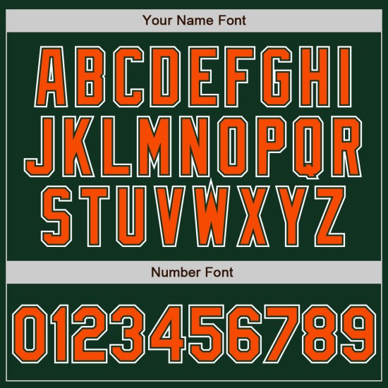 Maillot de baseball personnalisé dégradé orange-blanc authentique mode vert Maillot de baseball personnalisé dégradé orange-blanc authentique mode vert