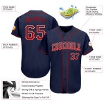 Maillot de baseball rouge-blanc bleu marine Drift personnalisé authentique mode Maillot de baseball rouge-blanc bleu marine Drift personnalisé authentique mode