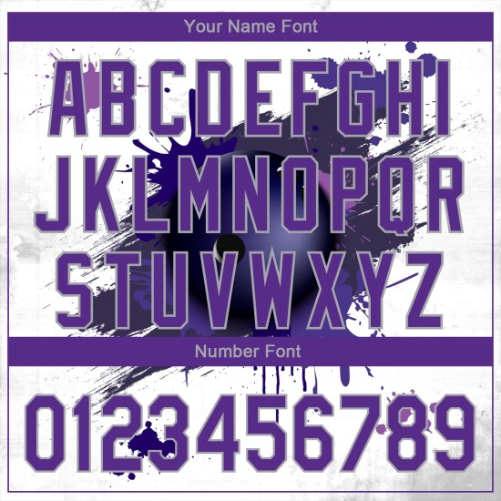 Authentique Balle Violet-Gris Blanc Jersey Baseball Motif Personnalisé 3D Bowling Authentique Balle Violet-Gris Blanc Jersey Baseball Motif Personnalisé 3D Bowling