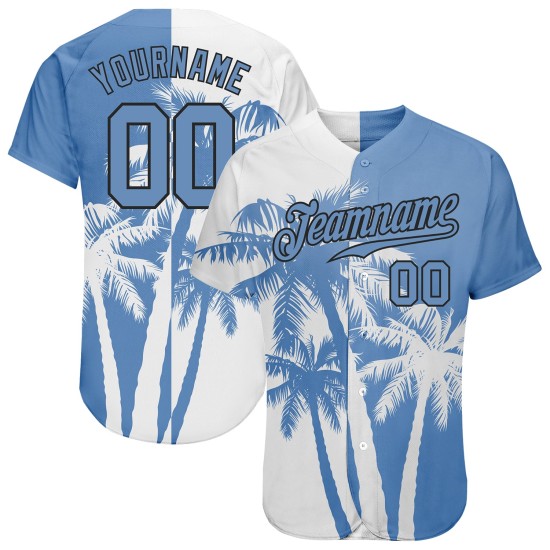 Motif de baseball authentique en noix de coco, motif hawaïen, motif arbre de Jersey, personnalisé en 3D Motif de baseball authentique en noix de coco, motif hawaïen, motif arbre de Jersey, personnalisé en 3D