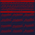 Maillot de baseball personnalisé City Fade Edition bleu marine 3D Washington Authentic Red Maillot de baseball personnalisé City Fade Edition bleu marine 3D Washington Authentic Red